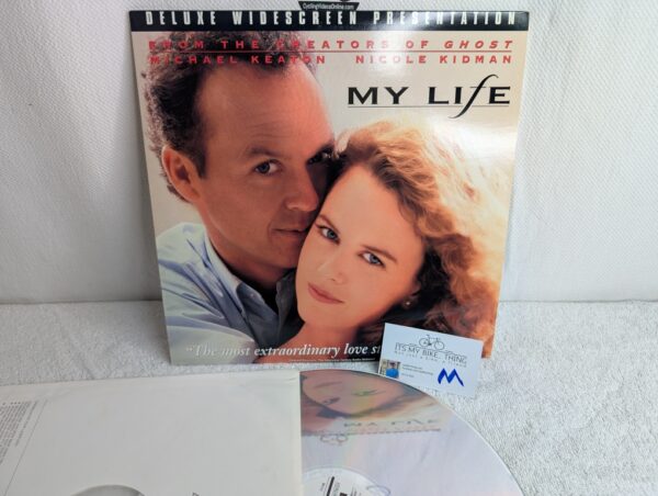 MY LIFE (1993) Michael Keaton LaserDisc | Dolby Surround Letterbox Edition (M/NM)