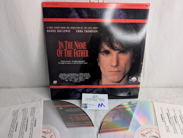 IN THE NAME OF THE FATHER (1993) Daniel Day-Lewis LaserDisc | Dolby Surround Letterbox Edition (M/VG+)