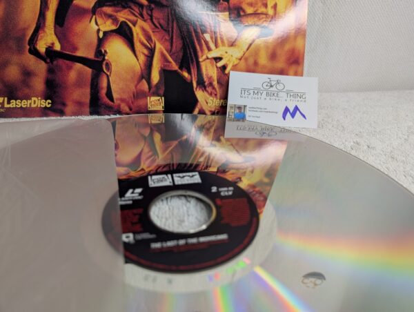 THE LAST OF THE MOHICANS (1992) Daniel Day-Lewis LaserDisc | Special Widescreen Edition (M/VG+) - Image 2