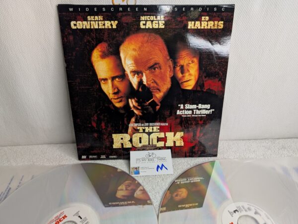 THE ROCK (1996) Sean Connery LaserDisc | 5.1 THX Widescreen Edition (M/VG+)