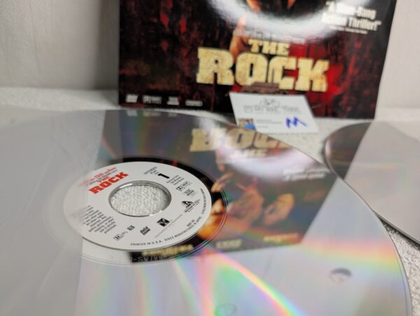 THE ROCK (1996) Sean Connery LaserDisc | 5.1 THX Widescreen Edition (M/VG+) - Image 7