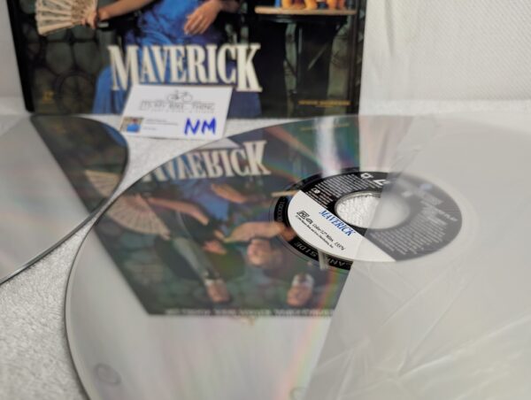 MAVERICK (1994) Mel Gibson LaserDisc - Widescreen Edition -(NM / VG+) - Image 6