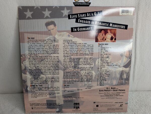 G.I. BLUES (1960) Elvis Presley LaserDisc | Extended Play Edition (M/M) - Image 4