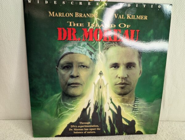 THE ISLAND OF DR. MOREAU (1996) Marlon Brando LaserDisc | Widescreen Edition | Dolby Digital AC-3 (M/M) - Image 5