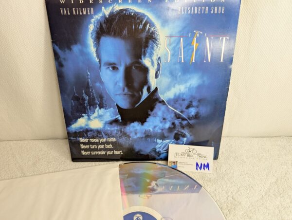 THE SAINT (1997) Val Kilmer LaserDisc | Widescreen THX Edition (NM/VG)