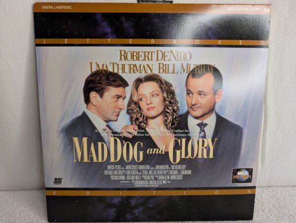 MAD DOG AND GLORY (1993) Robert De Niro LaserDisc | Letterboxed Edition (M/VG+) - Image 5