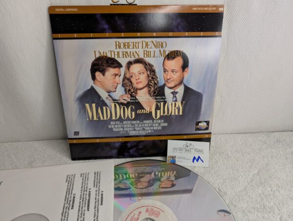 MAD DOG AND GLORY (1993) Robert De Niro LaserDisc | Letterboxed Edition (M/VG+)