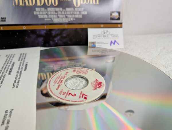 MAD DOG AND GLORY (1993) Robert De Niro LaserDisc | Letterboxed Edition (M/VG+) - Image 6