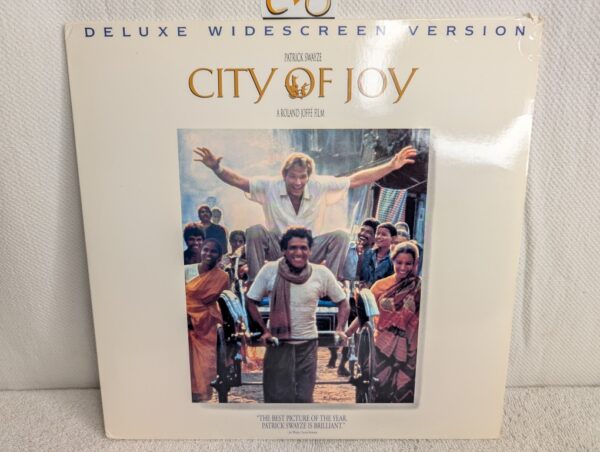 CITY OF JOY (1992) Patrick Swayze LaserDisc | Deluxe Widescreen Edition (M/VG+) - Image 5