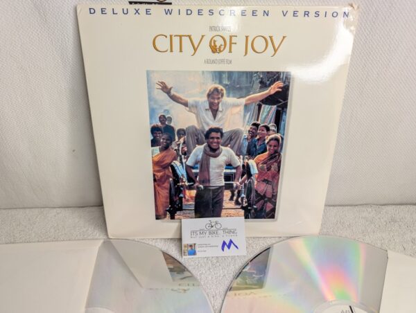 CITY OF JOY (1992) Patrick Swayze LaserDisc | Deluxe Widescreen Edition (M/VG+)