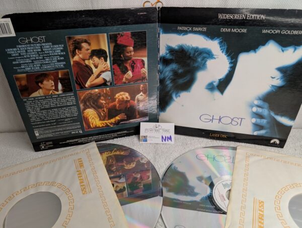 GHOST (1990) Patrick Swayze/Demi Moore LaserDisc | Widescreen Edition (NM/P)