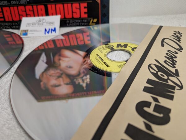 THE RUSSIA HOUSE (1990) Sean Connery/Michelle Pfeiffer LaserDisc | Deluxe Letter-Box Edition (NM/NM) - Image 6