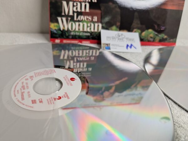 WHEN A MAN LOVES A WOMAN (1994) Andy Garcia/Meg Ryan LaserDisc | Letterbox Edition (M/VG+) - Image 7