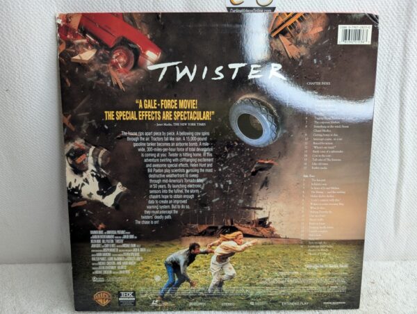 Twister (1996) Special Widescreen LaserDisc | THX Edition (NM/VG) - Image 5