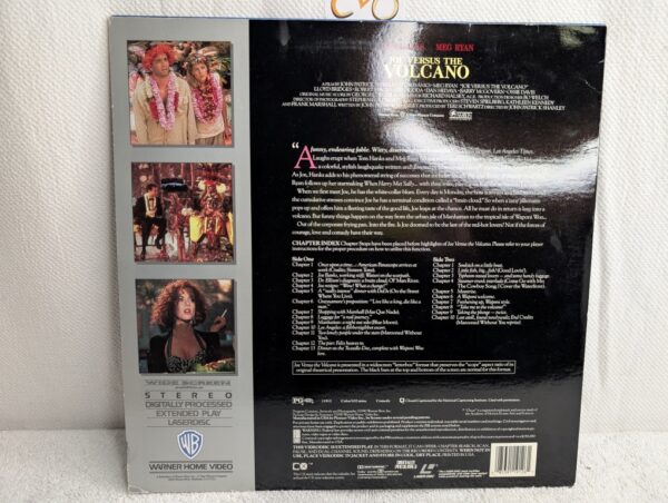 Joe Versus the Volcano (1990) Wide Screen LaserDisc | Extended Play Edition (VG+) - Image 4