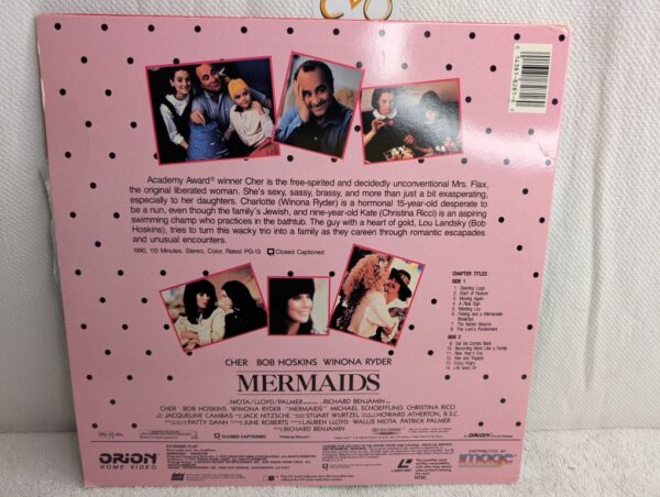 Mermaids (1990) Cher LaserDisc | Digital Surround Edition (NM/VG+) - Image 5