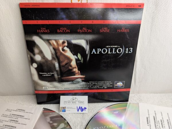 Apollo 13 (1995) Tom Hanks LaserDisc | THX Letterbox Edition (VG+/VG+)