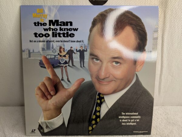 The Man Who Knew Too Little (1997) Bill Murray LaserDisc | AC-3, Widescreen Edition (NM/NM) - Image 6