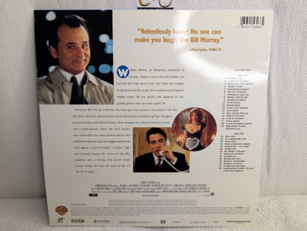 The Man Who Knew Too Little (1997) Bill Murray LaserDisc | AC-3, Widescreen Edition (NM/NM) - Image 5