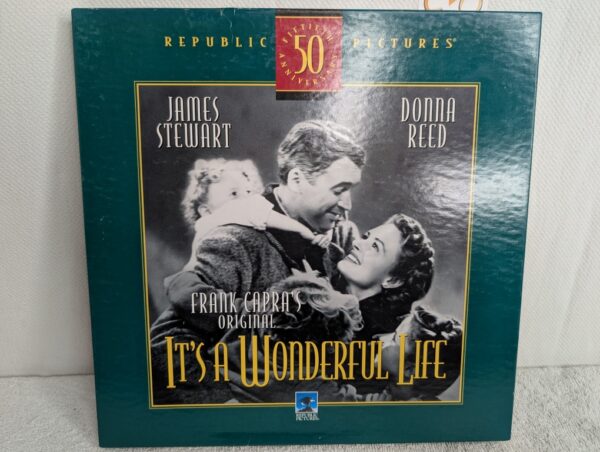 It's A Wonderful Life (1946) 50th Anniversary Deluxe LaserDisc Set (M/VG) - Image 5