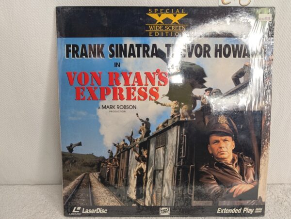 Von Ryan's Express (1965) Frank Sinatra LaserDisc | Special Wide Screen Edition (M/M) - Image 6