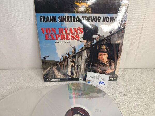 Von Ryan's Express (1965) Frank Sinatra LaserDisc | Special Wide Screen Edition (M/M)