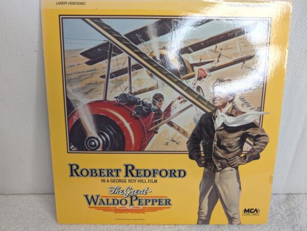 The Great Waldo Pepper (1975) Robert Redford LaserDisc (NM/VG+) - Image 6