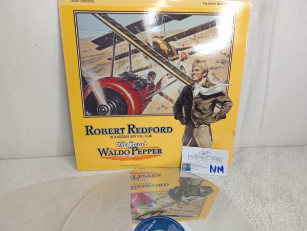 The Great Waldo Pepper (1975) Robert Redford LaserDisc (NM/VG+)