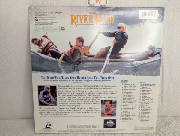 The River Wild (1994) THX Letterbox Edition LaserDisc | Meryl Streep (M/NM) - Image 4