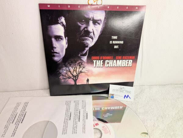 The Chamber (1996) Wide Screen LaserDisc | Gene Hackman AC-3 5.1 (M/VG+)