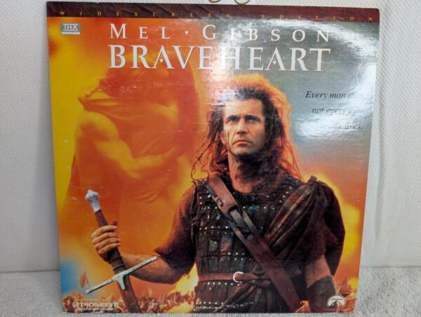 Braveheart (1995) THX Wide Screen LaserDisc | Pioneer Special Edition (M/VG+) - Image 5