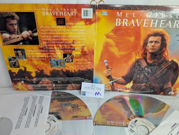 Braveheart (1995) THX Wide Screen LaserDisc | Pioneer Special Edition (M/VG+)