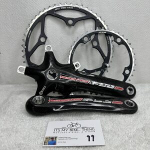 FSA Carbon Pro Team Issue Crankset | Carbon Fiber | Double 53/39T | 175mm