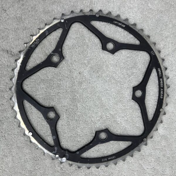 FSA Carbon Pro Team Issue Crankset | Carbon Fiber | Double 53/39T | 175mm - Image 7