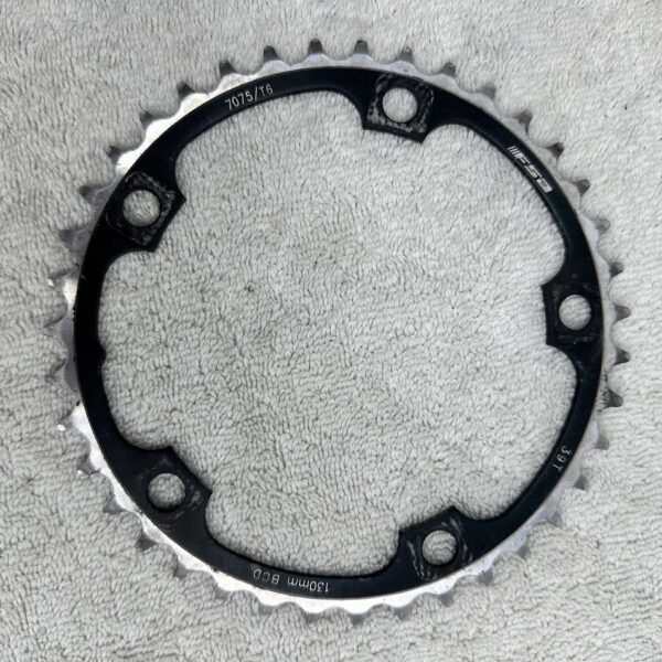 FSA Carbon Pro Team Issue Crankset | Carbon Fiber | Double 53/39T | 175mm - Image 6