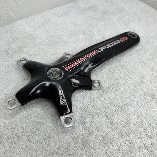 FSA Carbon Pro Team Issue Crankset | Carbon Fiber | Double 53/39T | 175mm - Image 4