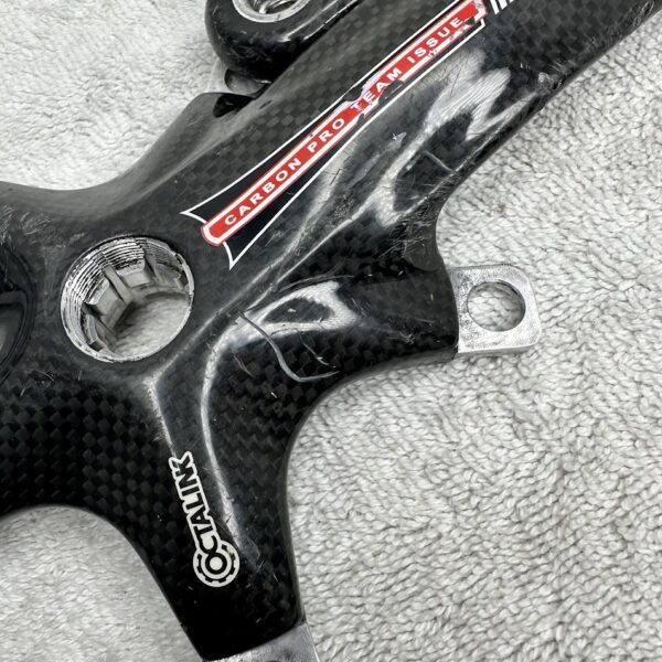 FSA Carbon Pro Team Issue Crankset | Carbon Fiber | Double 53/39T | 175mm - Image 8