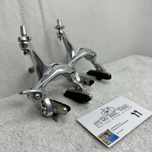 Shimano Dura-Ace BR-7700 Brake Calipers | Dual Pivot | NM Pads | Silver - Image 4
