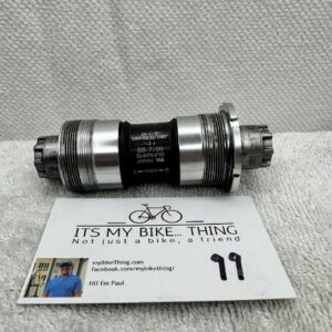 Shimano Dura-Ace BB-7700 Bottom Bracket | English 1.37x24 | Octalink V1 109.5mm