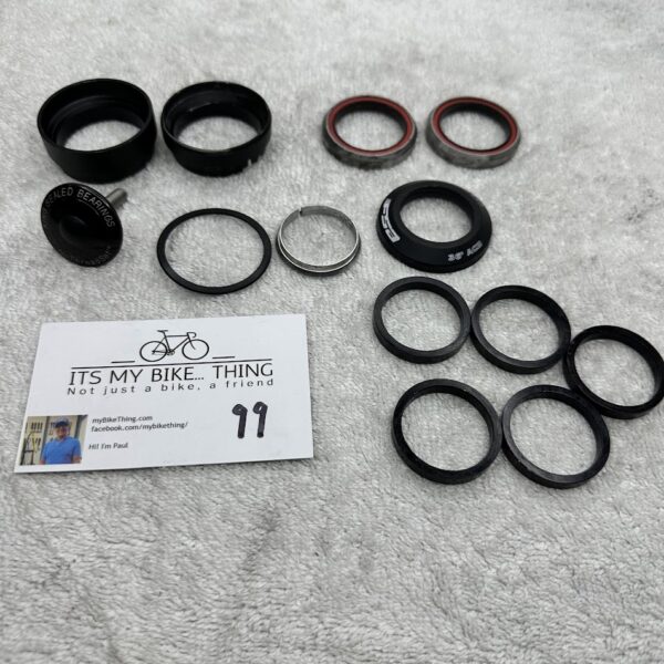 FSA Orbit No-Threadset Headset | 1-1/8" | Sealed Bearings | 36 degree ACB | Black - Image 2
