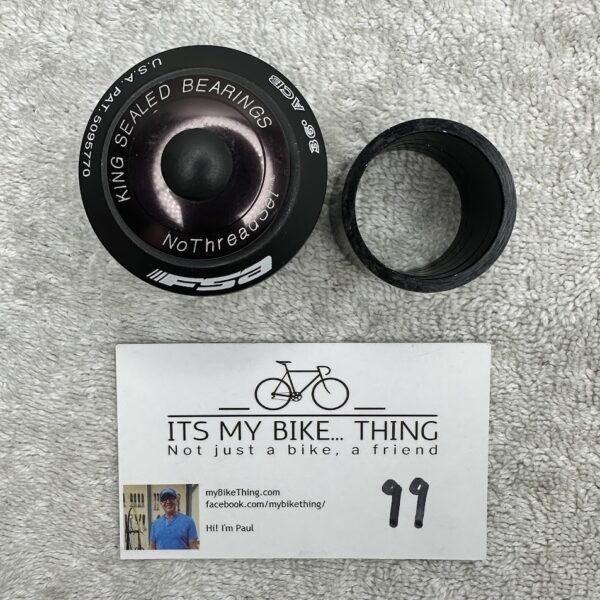 FSA Orbit No-Threadset Headset | 1-1/8" | Sealed Bearings | 36 degree ACB | Black - Image 3