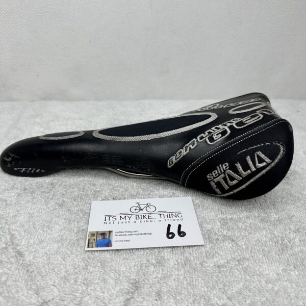 Selle Italia Flite Carbon/Titanium GEL Saddle | Black | Road Racing | 252 G - Image 2