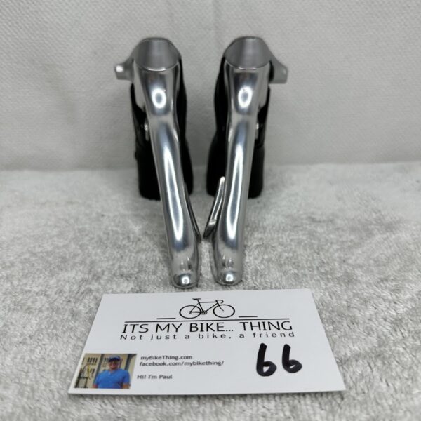 Shimano Dura-Ace ST-7700 Brake Levers/Shifters | 9 Speed, Double | Silver Black - Image 7