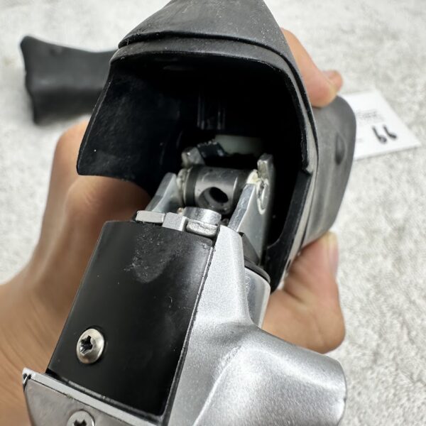 Shimano Dura-Ace ST-7700 Brake Levers/Shifters | 9 Speed, Double | Silver Black - Image 5