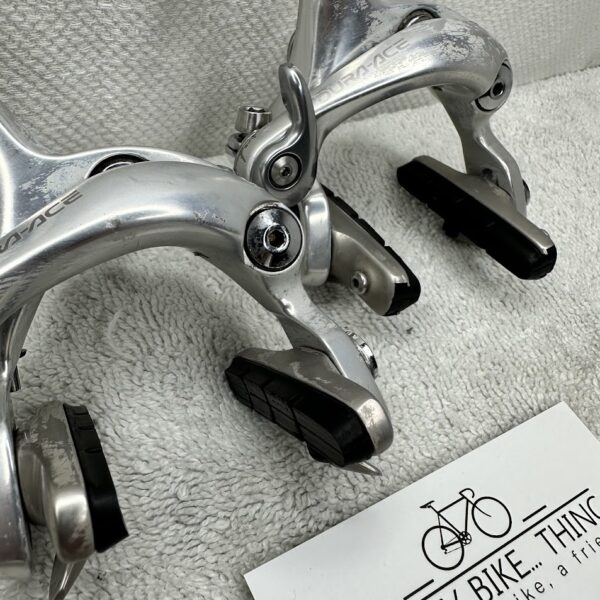 Shimano Dura-Ace BR-7700 Brake Calipers | Dual Pivot | NM Pads | Silver - Image 4