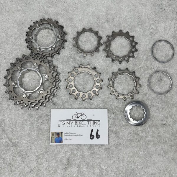 Shimano Dura Ace CS-7700  Cassette | 12-23T | 9-Speed | Titanium - Image 2