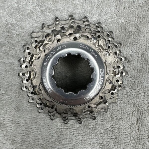 Shimano Dura Ace CS-7700  Cassette | 12-23T | 9-Speed | Titanium - Image 6