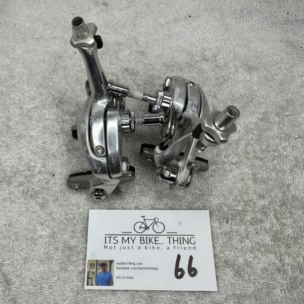 Shimano Dura-Ace BR-7700 Brake Calipers | Dual Pivot | NM Pads | Silver - Image 2