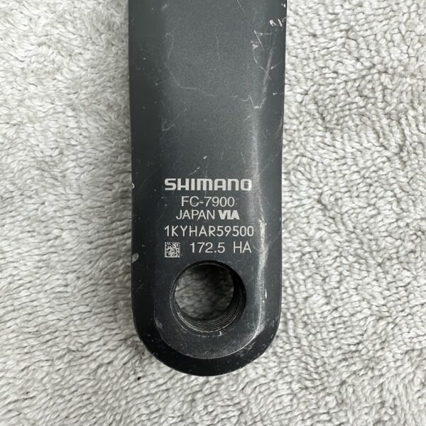 Shimano FC-7900 Dura-Ace Drive Side Crank Arm | 172.5mm | Hollowtech | Grey - Image 3