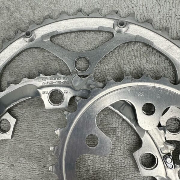 Shimano 105 FC-5501 Crankset | Triple 52/42/30T |10 Speed | Octalink V1 | Near Mint - Image 6